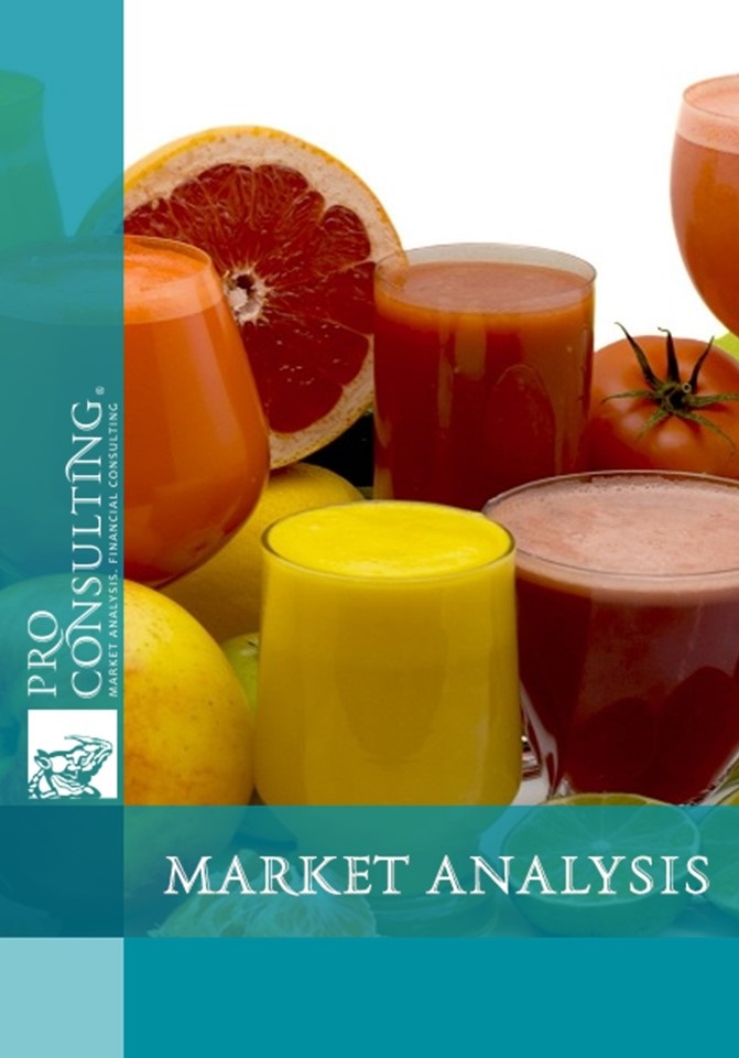 Research of juice market in Ukraine. 2005